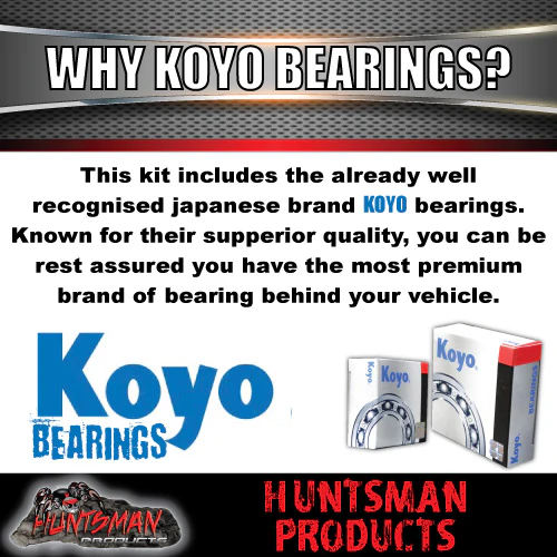 10" 5 Stud Hydraulic Disc Brake Kit With Japanese Bearings - Image 5