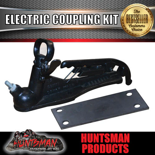 10" 6 Stud Trailer Electric Brake & Coupling Kit + Japanese Bearings! - Image 5