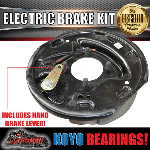 10" 6 Stud Trailer Electric Brake & Coupling Kit + Japanese Bearings!. - Image 3