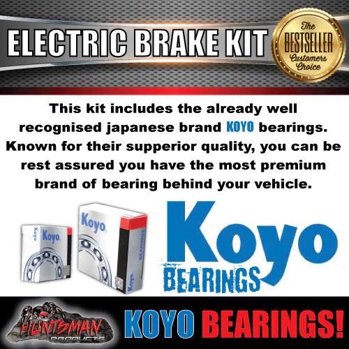 10" 6 Stud Trailer Electric Brake Kit & Japanese Bearings! - Image 4