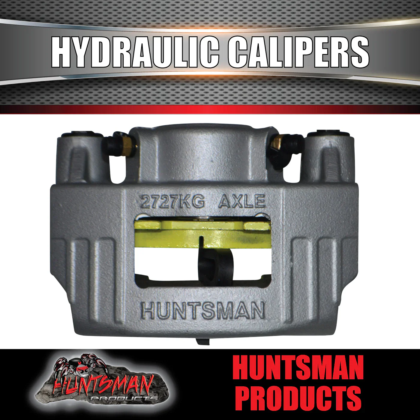 10.9" Dacromet Ventilated Trailer Caravan Hydraulic Disc Brake Kit - Image 10