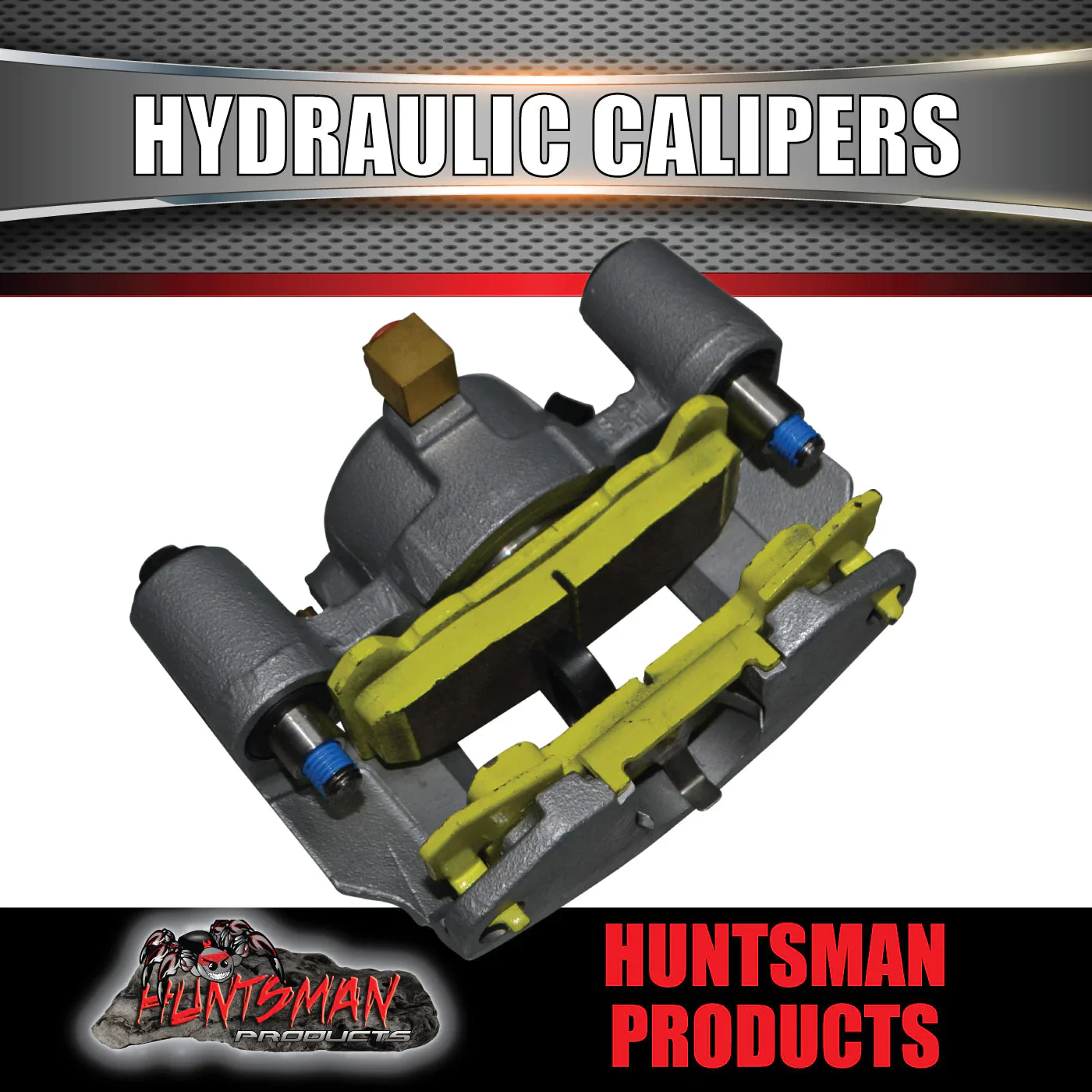 10.9" Dacromet Ventilated Trailer Caravan Hydraulic Disc Full Brake Kit. - Image 9