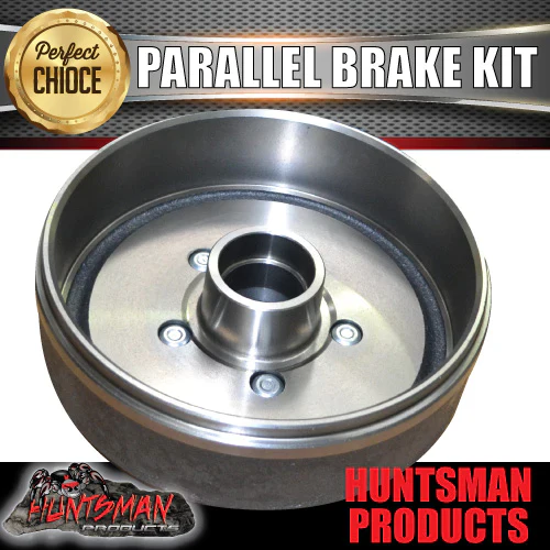10" Parallel Trailer Electric Brake Kit. S.G Cast Drums. - Image 2