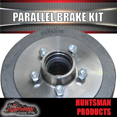 10" Parallel Trailer Electric Brake Kit. S.G Cast Drums. - Image 5