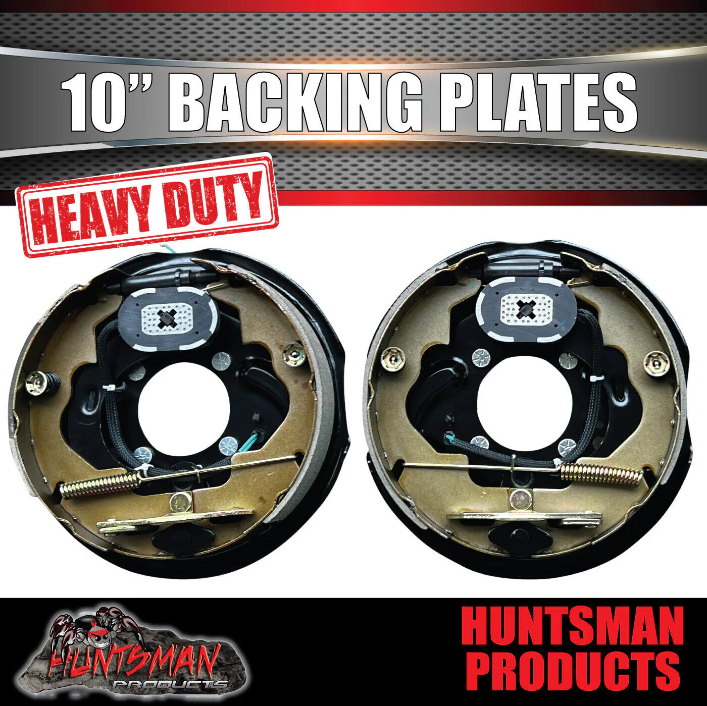 10" TRAILER CARAVAN ELECTRIC BRAKE KIT & 45mm STUBS. - Image 4