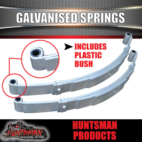 1000KG Boat Jetski Trailer Kit. Stub Axles. Galvanised Dacromet Eye to Eye springs - Image 6