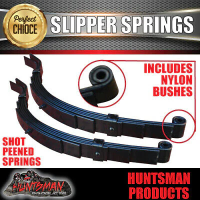 1000Kg DIY Trailer Kit, Solid Axle 60-75" Axle Lengths, S.G Cast Hubs, 45mm Slipper Springs - Image 4
