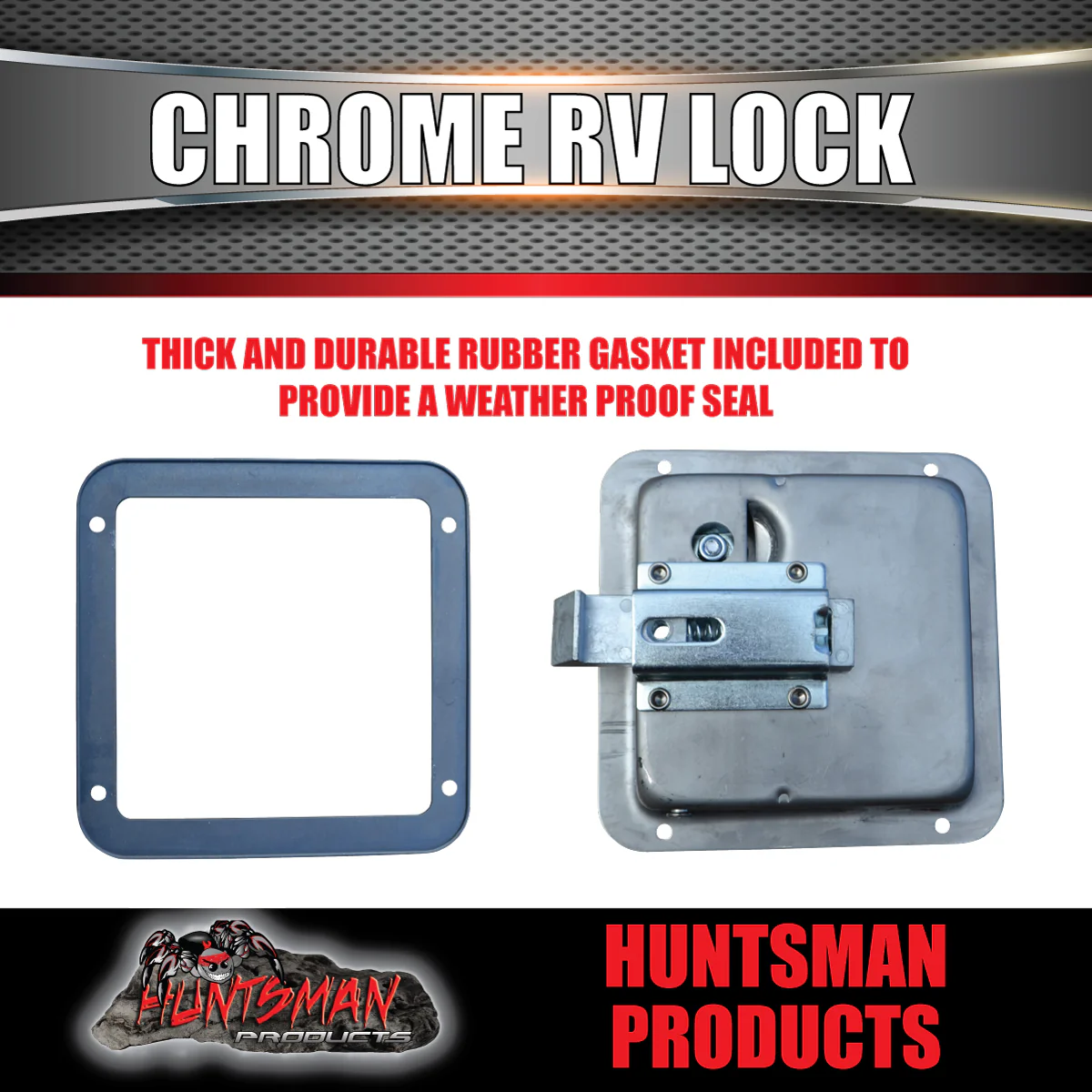 10x Stainless Steel Caravan RV Motorhome Trailer Canopy Lock. Pull Down Up Handle - Image 5