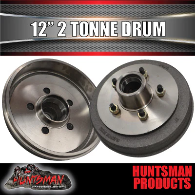 12" 2 TONNE ELECTRIC BRAKE KIT WITH JAPANESE BEARINGS & 2000KG STUB AXLES WITH MOUNTS - Image 4