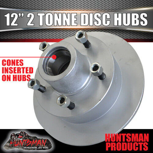 12'' 2000Kg Boat Trailer 5 or 6 Stud Hydraulic Disc Brake + Coupling & Line Kit. - Image 8