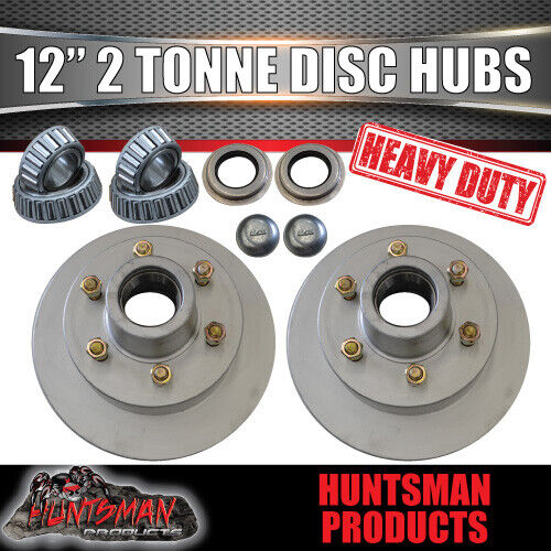 12'' 2000Kg Boat Trailer 5 or 6 Stud Hydraulic Disc Brake Kit. Stainless Pistons. - Image 7