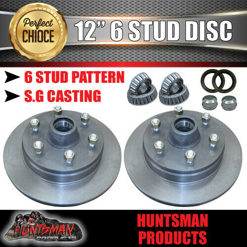 12" Trailer Caravan Mechanical Disc Brake kit 6 Stud 6/139.7 PCD L/C Pattern - Image 3