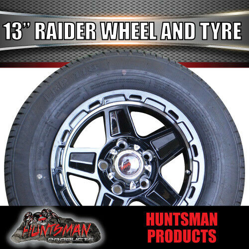13" Trailer Caravan Raider Alloy Rim suits Ford & 165R13C Tyre. 165 13 - Image 3