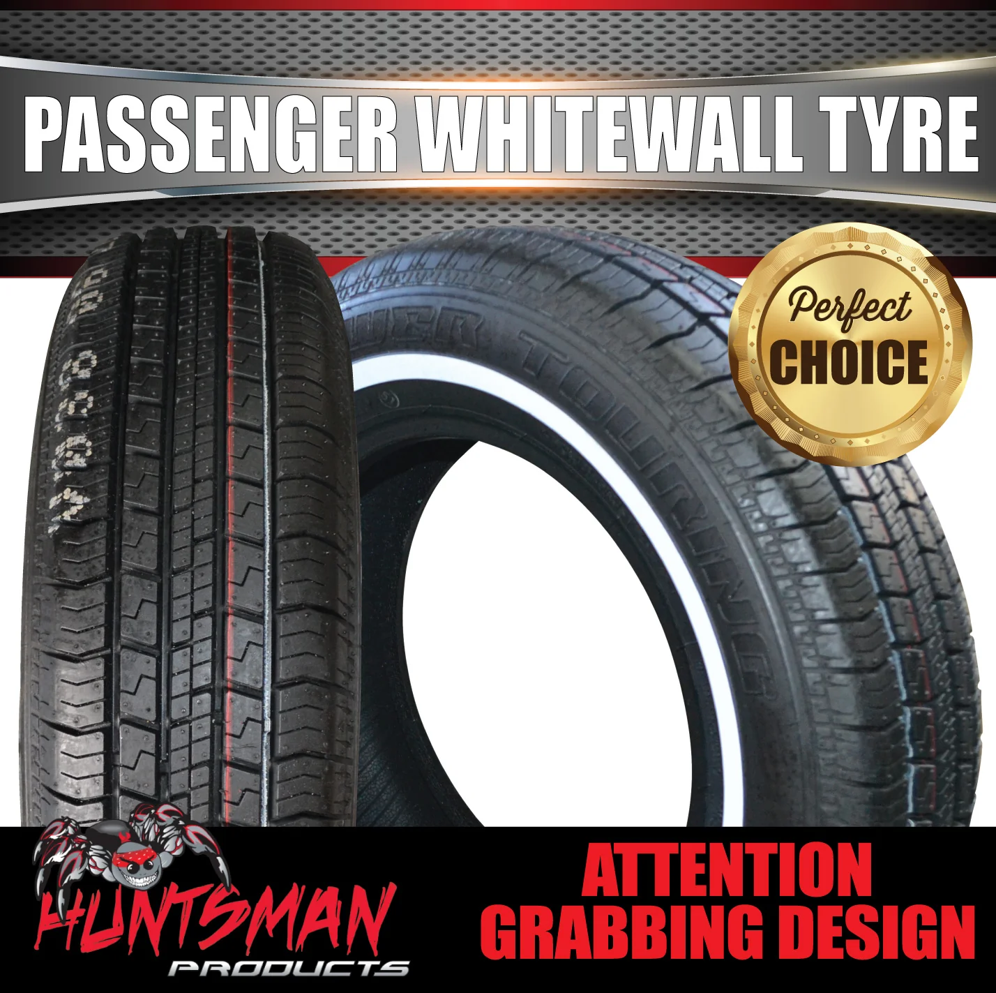 14" Whitewall 175/70R14 Suretrac Tyre 17mm White Line. 84S. 175 70 14 - Image 7
