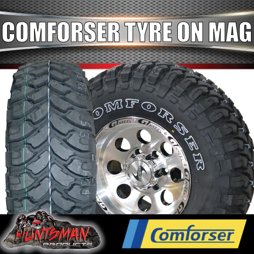 15X8 GT Alloy Mag Wheel Rim 6/139.7 PCD & 33x12.5R15 Comforser 33'' Mud tyre. - Image 8