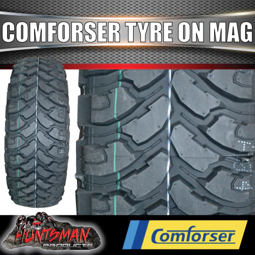16x8 GT Alloy Mag Wheel Rim & 245/75R16 Comforser Mud Tyre 245 75 16 - Image 9