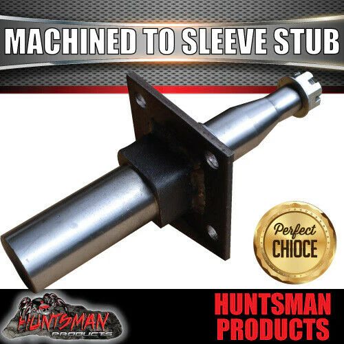 1600KG DIY Off Road Trailer Kit. Electric Brakes. Outback Springs, Stub Axles.. - Image 5