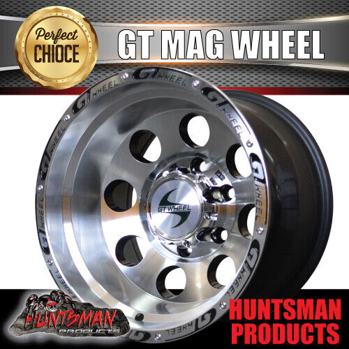 16x10 GT Alloy Mag Wheel Rim & 315/75R16 Comforser Mud Tyre 315 75 16 - Image 2