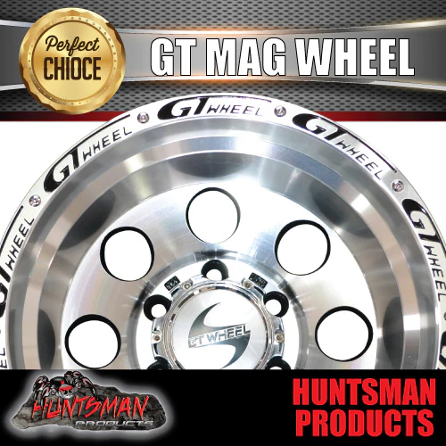16X10 GT ALLOY MAG WHEEL 4X4 4WD 6/139.7 -44 OFFSET - Image 4