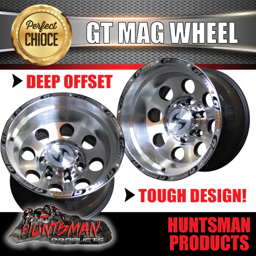 16X10 GT ALLOY MAG WHEEL 4X4 4WD 6/139.7 -44 OFFSET - Image 5