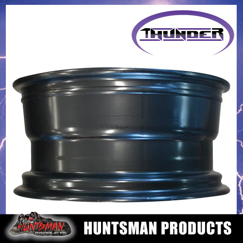 16x8 5/150 PCD Black thunder Steel Wheel Rim -50 Offset. Fits Toyota Landcruiser - Image 3