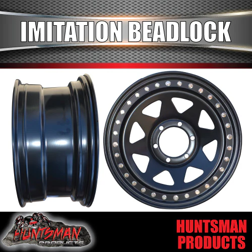 16X8 6/139.7 PCD +20 Offset Steel Imitation Beadlock Rim. Fits Ranger, Hilux, BT 50, D-Max etc - Image 5