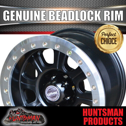 16X8 6/139.7 PCD -25 Offset D Hole Alloy Genuine Beadlock Rim Fit Patrol Landcruiser + Many More - Image 4