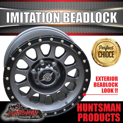 17x8.5 Imitation Beadlock Alloy Wheel 6/139.7 ET0 & 265/70R17 Roadcruza AT Tyre - Image 8