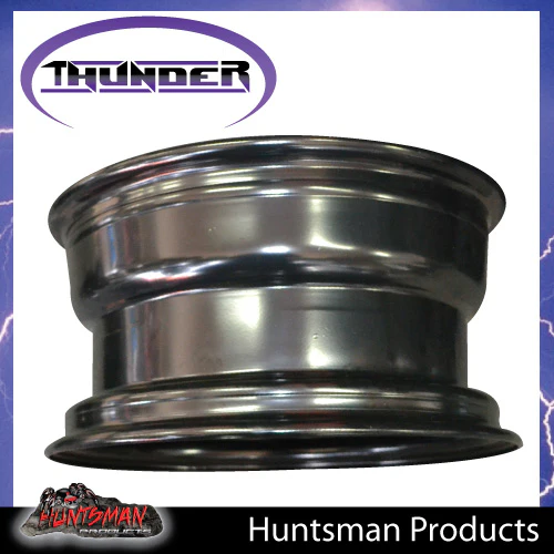 17x8 5 Stud 5/150 Black Thunder Steel Wheel Rim 0 Offset Suit Landcruiser 79-105 Series - Image 5