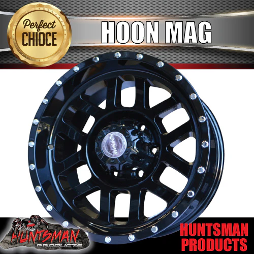 17x9, 0 Offset Hoon Mag Alloy Wheel Rim 6/139.7 pcd. Fits Patrol, Hilux, Ranger, Triton, Prado ETC - Image 3