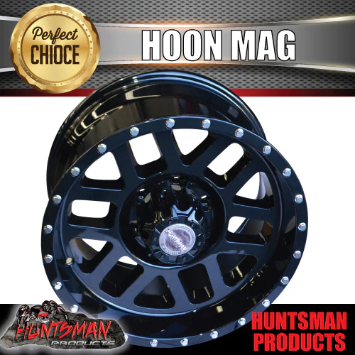 17x9, 0 Offset Hoon Mag Alloy Wheel Rim 6/139.7 pcd. Fits Patrol, Hilux, Ranger, Triton, Prado ETC - Image 4