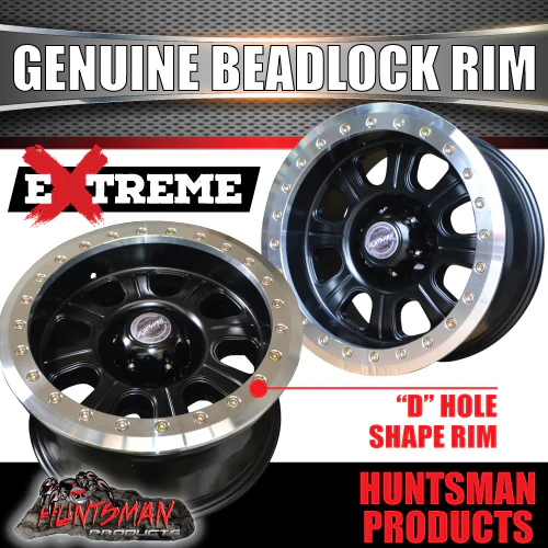 17X9 6/139.7 PCD -30 Offset Alloy Genuine Beadlock Rim Fit Patrol Landcruiser + Many More - Image 4