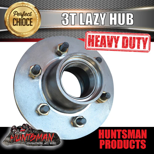 1X 3 Tonne 6 Stud Trailer Caravan Hub 6/139.7 pcd 3000kg Bearings.  Suits Huntsman & Alko - Image 4