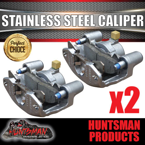 2000Kg Stainless Steel Trailer Hydraulic Ventilated Disc Brake Kit. 5 Stud L/C - Image 3
