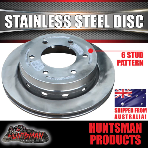 2000Kg Stainless Steel Trailer Hydraulic Ventilated Disc Brake Kit. 6 Stud L/C - Image 12