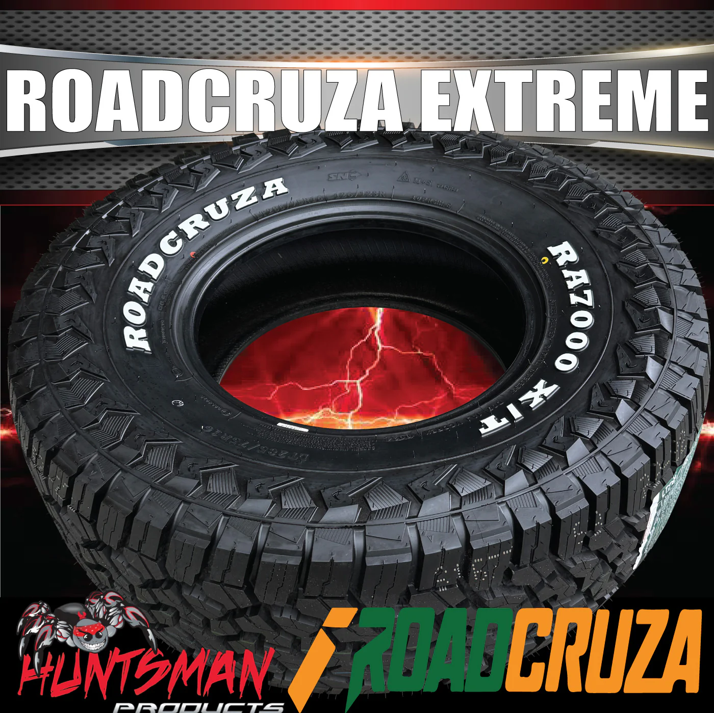 245/70R16 L/T Roadcruza RA7000 X/T Tyre Extreme Terrain 118/115S. 245 70 16 - Image 2