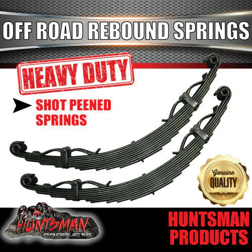 2500KG DIY Off Road Trailer Kit. Outback Springs, Electric Brakes. Stub Axles. - Image 4