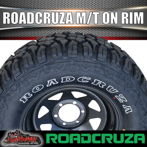 265/75R16 L/T Roadcruza Mud tyre on 16" black steel wheel. 265 75 16 - Image 2