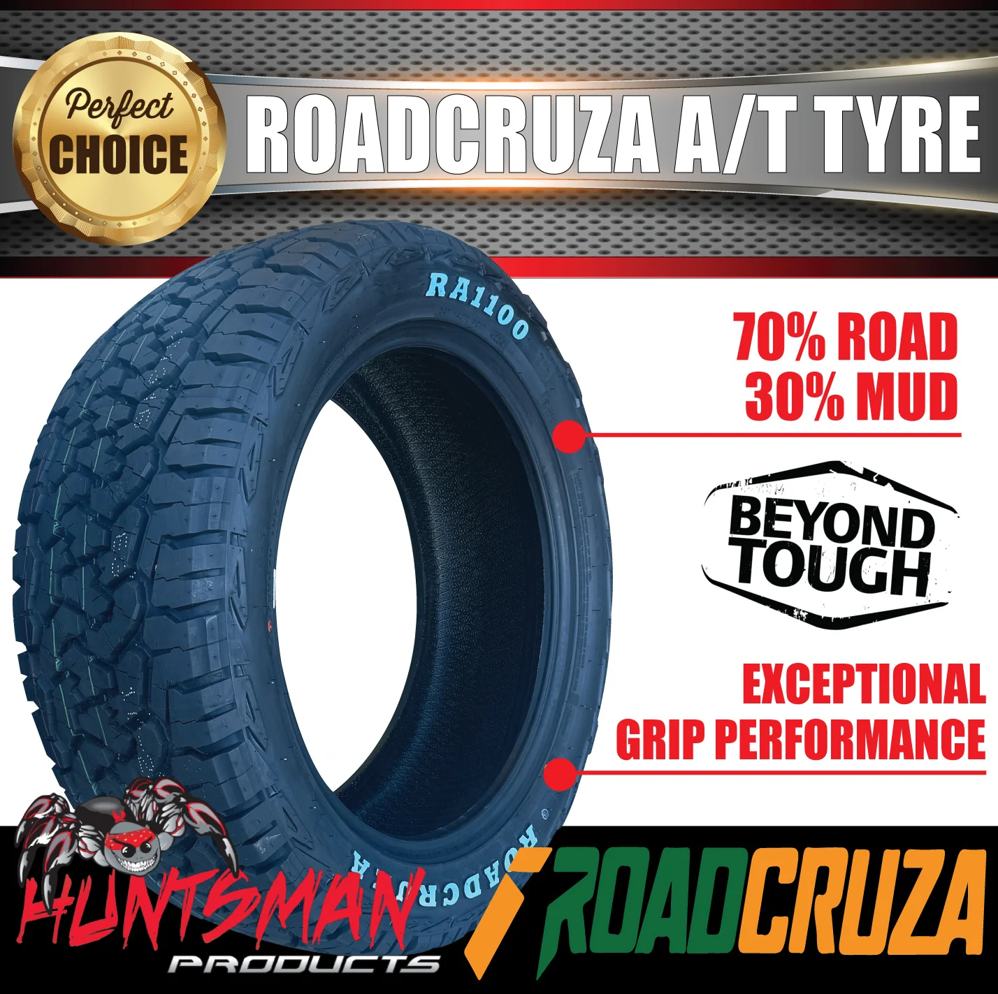 275/55R20 LT 120/117S Roadcruza RA1100 ALL TERRAIN TYRE. 275 55 20 - Image 5