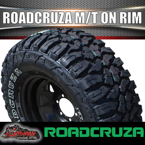 285/70R17 L/T Roadcruza MUD Tyre on 17" Black Steel Rim. 285 70 17 - Image 5