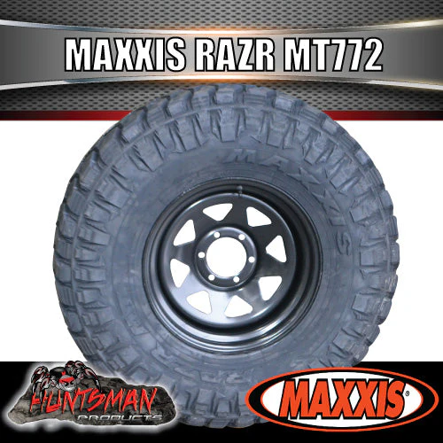 285/75R16 L/T MAXXIS RAZR MT772 TYRE ON 16" BLACK STEEL WHEEL. 285 75 16 - Image 5