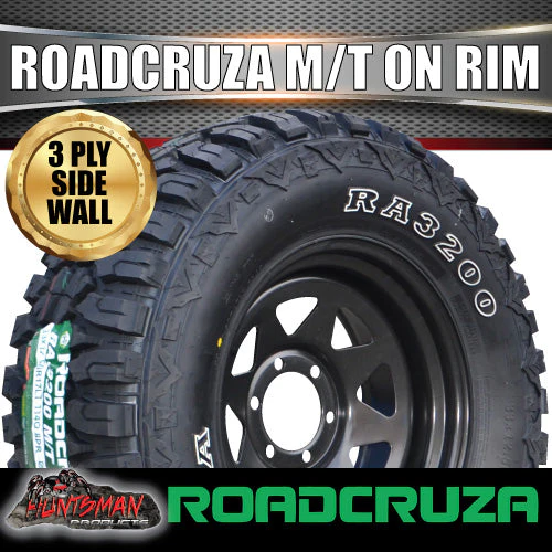 285/75R16 L/T Roadcruza Mud tyre on 16" black steel wheel. 285 75 16 - Image 5