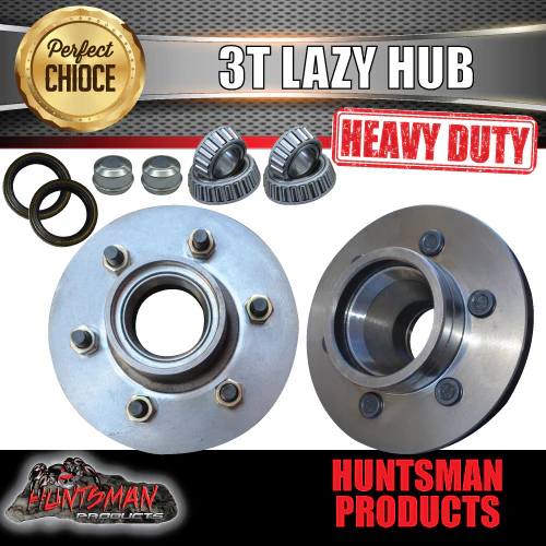 2X 3 Tonne 6 Stud Trailer Caravan Hubs 6/139.7 pcd 3000kg Bearings. Suits Huntsman & Alko - Image 4