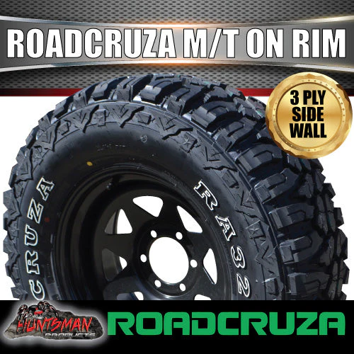 305/70R16 L/T Roadcruza Mud tyre on 16" black steel wheel. 305 70 16 - Image 4