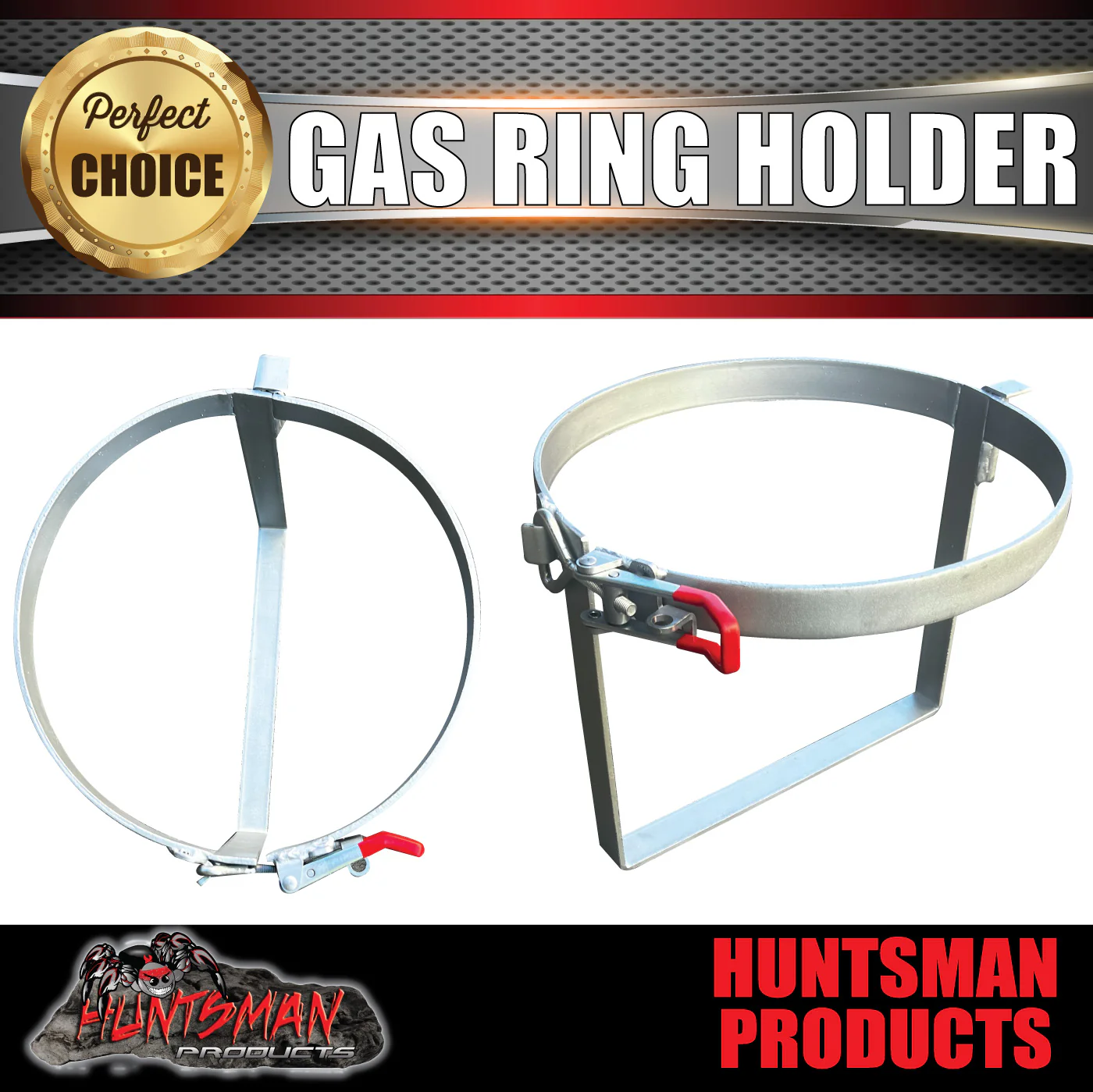 4.5Kg Toggle Latched Lockable Gas Ring Bottle Holder for Caravan Trailer Camper - Image 4
