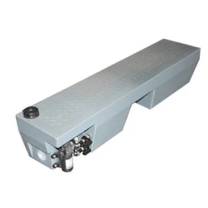 40 LITRE FLOOR WELL WATER TANK WITH RECESSED 12V PUMP. UTE 4WD PRV40FW-P