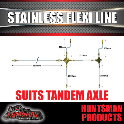 4000Kg Tandem Boat Trailer Torsion Bar Independent Suspension Kit. 12'' Disc Brakes - Image 3