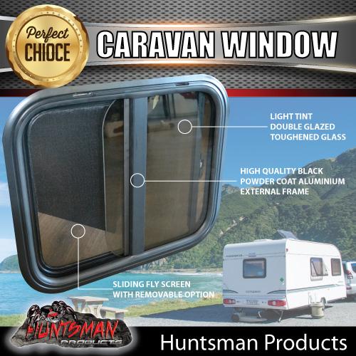 400mm Wide x 500mm High Caravan, Motorhome, Horse Float Sliding Window - Image 4