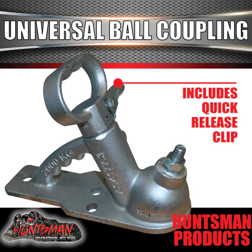 50mm Ball Universal Trailer Coupling Kit CRN 51627 - Image 3