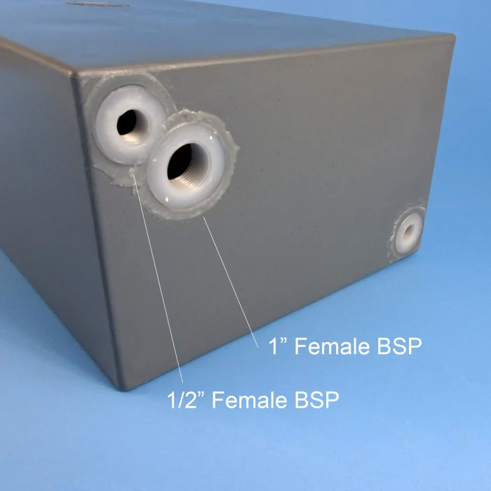53 LITRE CARAVAN REPLACEMENT WATER TANK & MOUNT KIT. PRV53-MK - Image 4